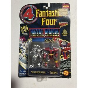 Marvel Fantastic Four Metal Mania - Silver Surfer vs. Terrax